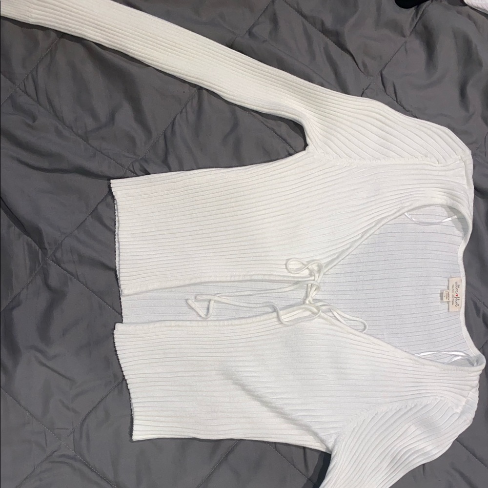 Ribbed Cardigan